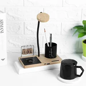 Personalized 6 in 1 multi functional desk utility